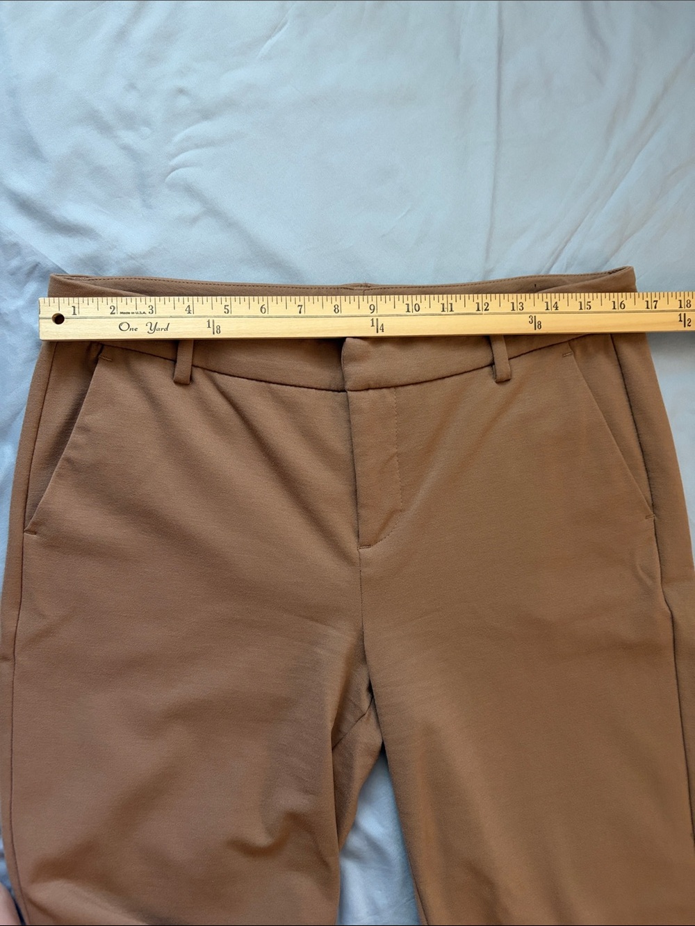Liverpool Los Angeles women’s tan stretch dress pants | tan | size 10 - Picture 5 of 9